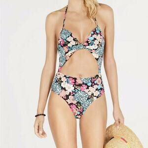 Sundazed Floral Print Swimwear One Piece NEW Size 34 C